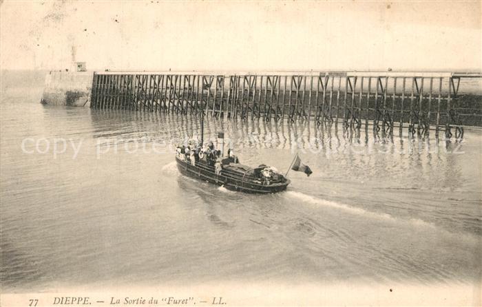 Dieppe 76 Sortie du Furet
