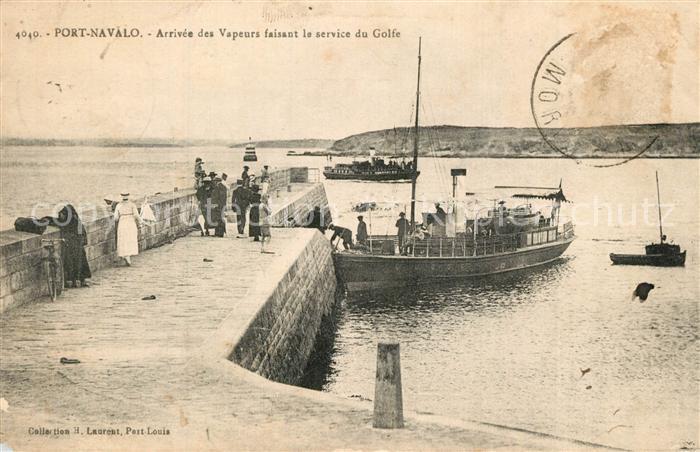 Port-Navalo Vapeurs faisant la service du Golfe