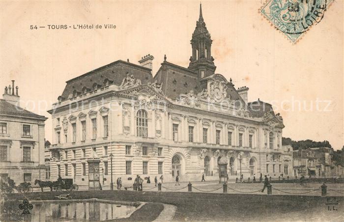 Tours Indre-et-Loire Hotel de Ville