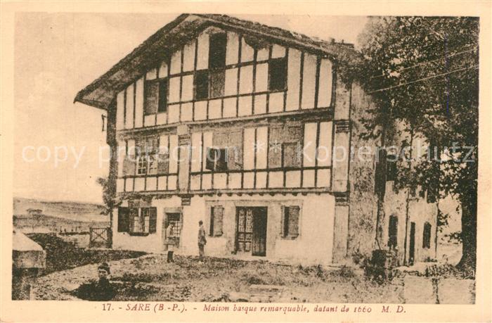 Sare Maison basque remarquable