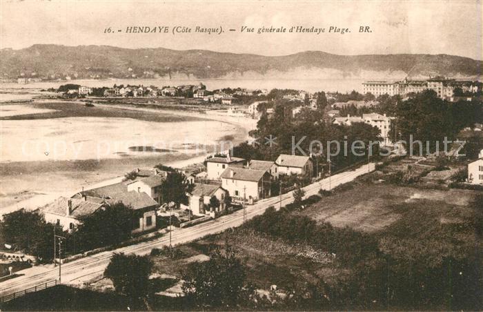Hendaye Pyrenees Atlantiques Plage
