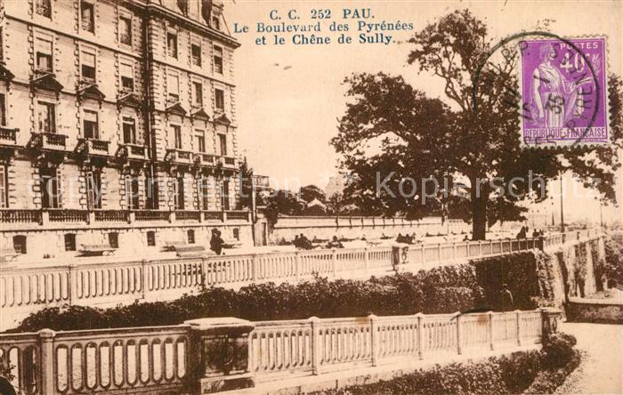 Pau 64 Boulevard des Pyrenees Chene de Sully