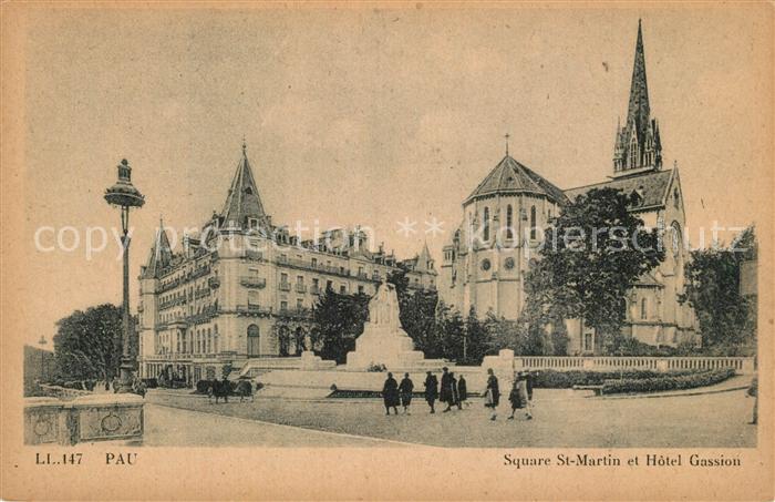 Pau 64 Square St-Martin Hotel Gassion