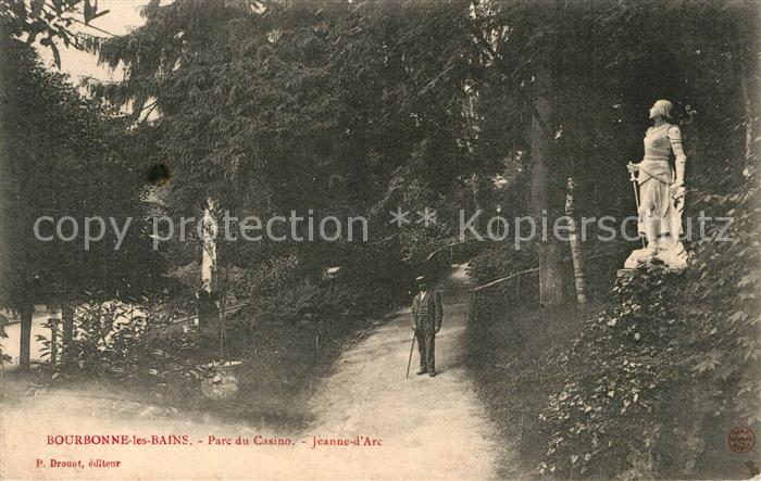 Bourbonne-les-Bains Parc du Casino Jeanne d Arc