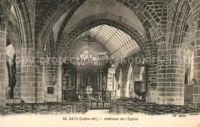 Batz-sur-Mer Eglise Interieur