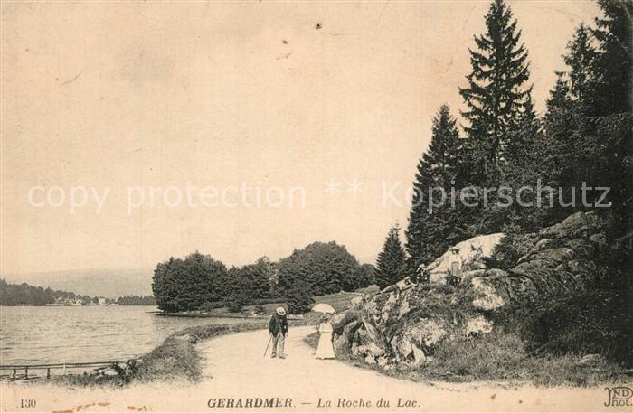 Gerardmer Vosges Roche du Lac