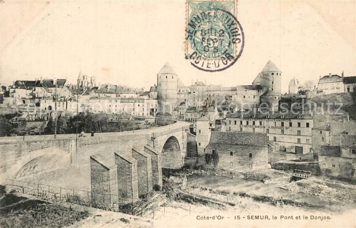 Semur-en-Auxois Pont Donjon