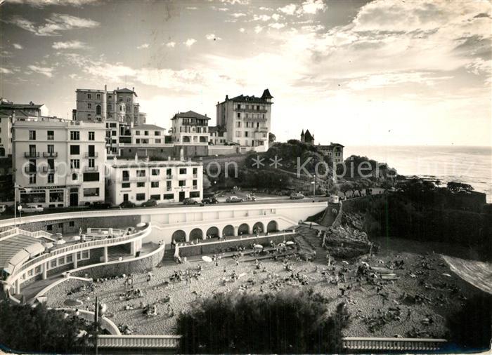 Biarritz Pyrenees Atlantiques Plage du Port-Vieux