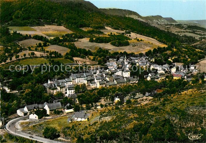 Bagnols-les-Bains Vue aerienne