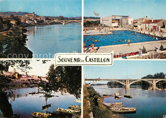 Castillon-la-Bataille Pont Piscine