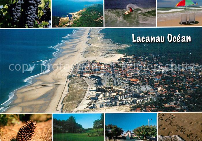 Lacanau Ocean Vue aerienne