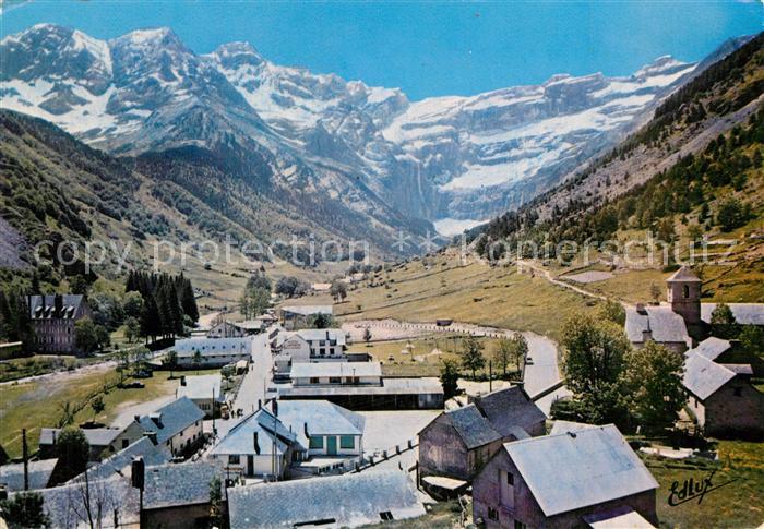 Gavarnie Hautes-Pyrenees Village Cirque