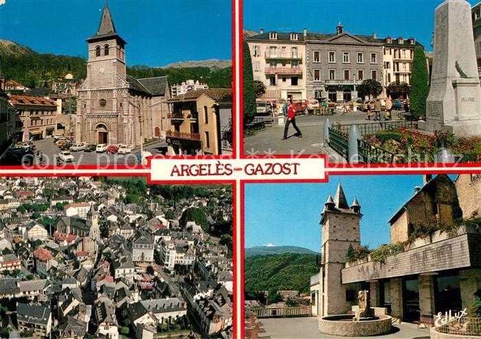 Argeles-Gazost Eglise Place de la Mairie Ville
