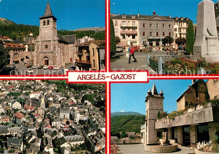 Argeles-Gazost Eglise Place de la Mairie Ville