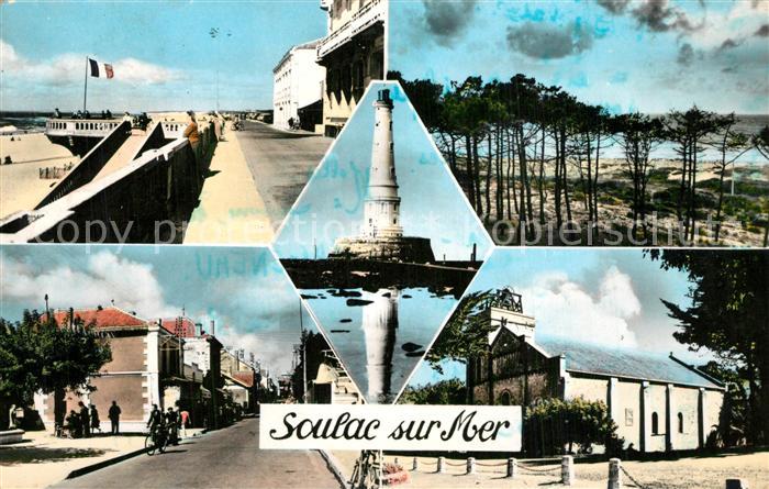 Soulac-sur-Mer Boulevard de la Mer Les Pins Phare de Cordouan Avenue de la Plage