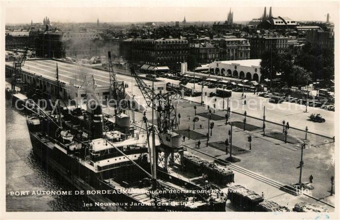 Bordeaux Port autonome Bateau