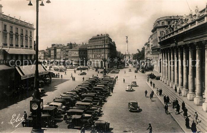 Bordeaux Place de la Comédie Grand Théâtre Monument des Girondins