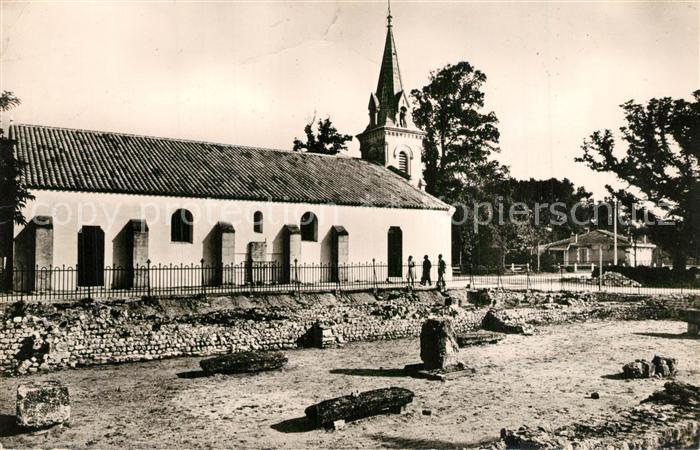 Andernos-les-Bains Eglise Paroissiale Ruines de l'ancienne Eglise Romaine