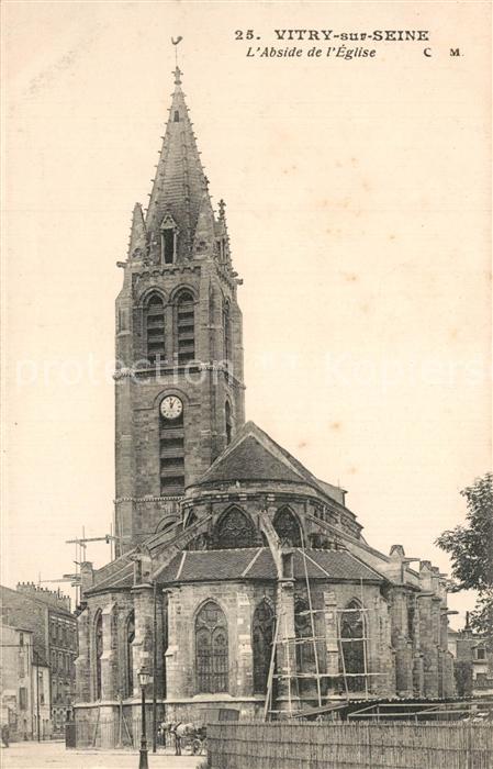 Vitry-sur-Seine Abside de l'Eglise
