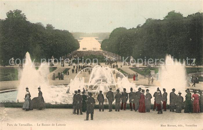 Versailles Yvelines Parc de Versailles Bassin de Latone Fontaines