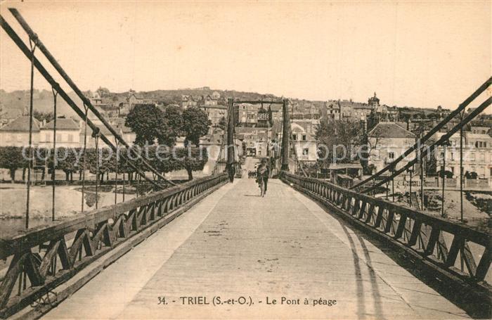 Triel-sur-Seine Pont a péage