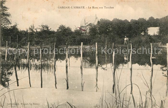 Gargan Livry Abbaye La Mare aux Tanches