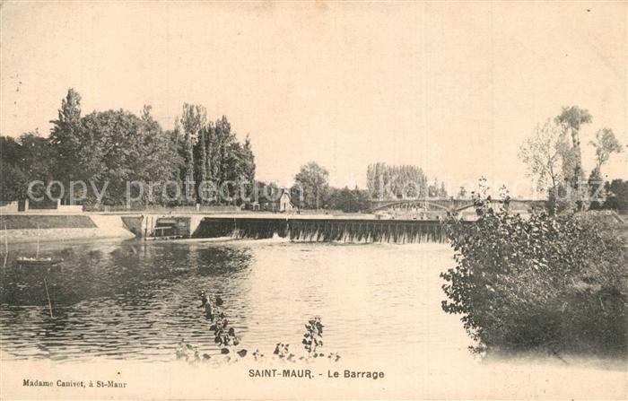 Saint-Maur-des-Fosses Le barrage