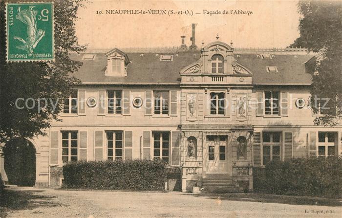 Neauphle-le-Vieux Facade de l'Abbaye