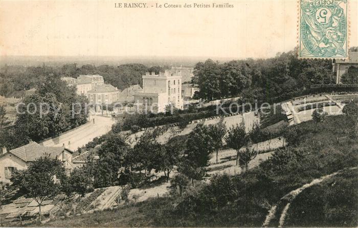 Le Raincy Le Coteau des Petites Familles