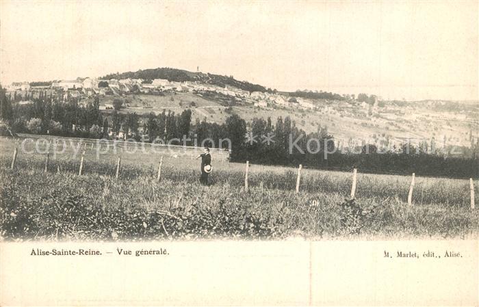Alise-Sainte-Reine Alesia Vue Generale