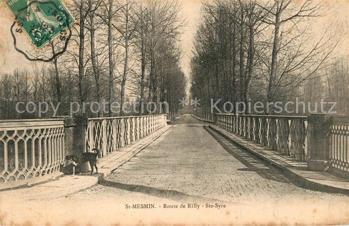 Saint-Mesmin Nogent-sur-Seine Route de Rilly a Sainte Syre