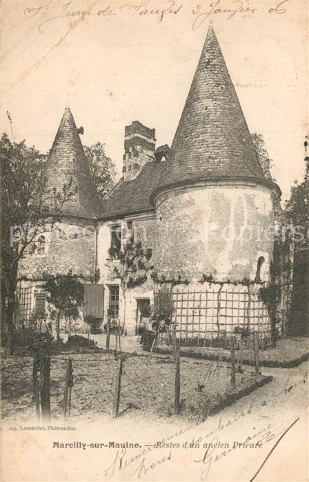 Marcilly-sur-Maulne Restes d un ancien Prieuré