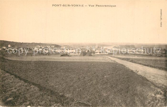 Pont-sur-Yonne Vue panoramique