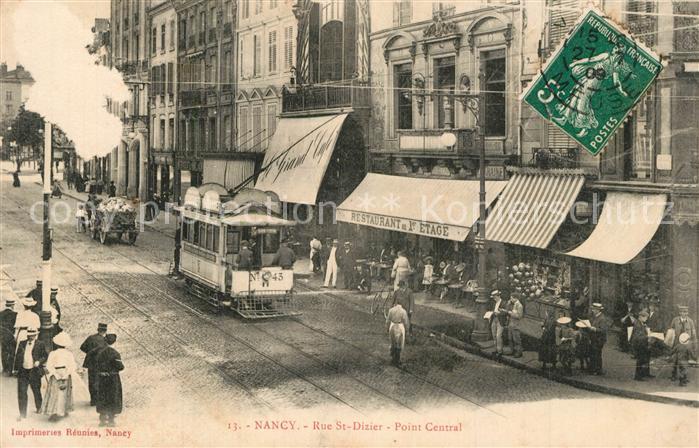 Nancy Lothringen Rue Saint Dizier Point Central