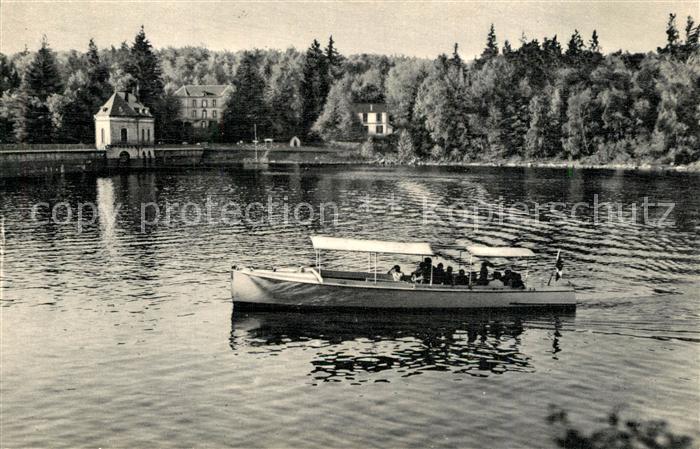 Les Settons Promenade en bateau sur le lac