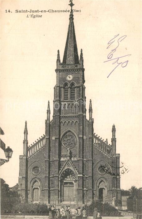Saint-Just-en-Chaussee Eglise Kirche