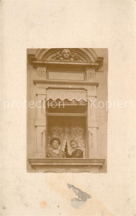 LEIPZIG Sachsen Blick auf Wohnhaus Fenster