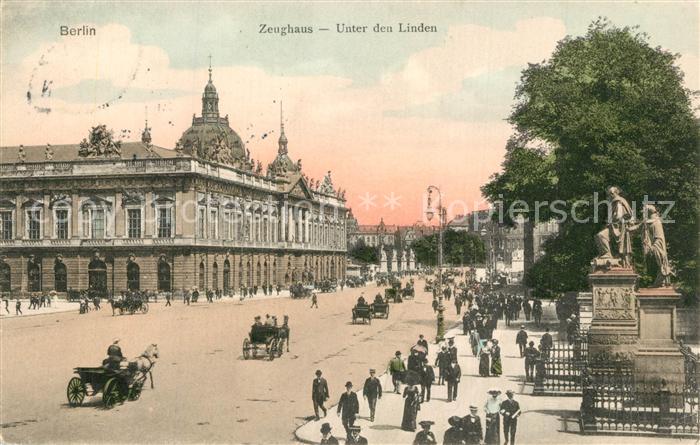 Berlin Zeughaus Unter den Linden Denkmal