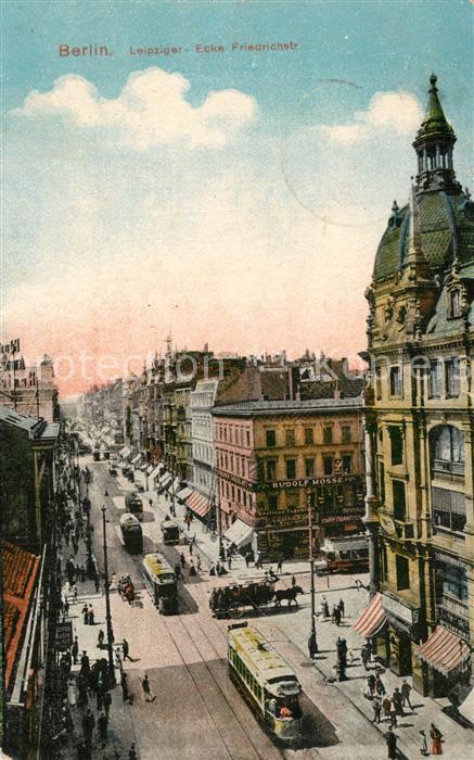 Berlin Leipziger Ecke Friedrichstrasse