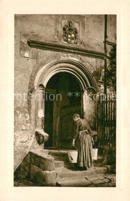 Alt Meissen Elbe Burglehntor Schleinitz'sche Wappen