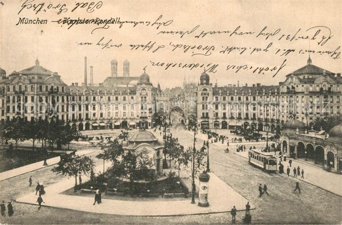 Muenchen Karlstorrondell