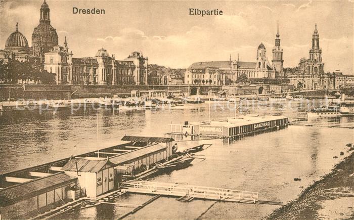 Dresden Partie an der Elbe