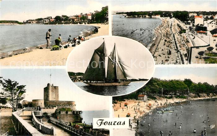 Fouras Charente-Maritime Plage Sémaphore Voilier