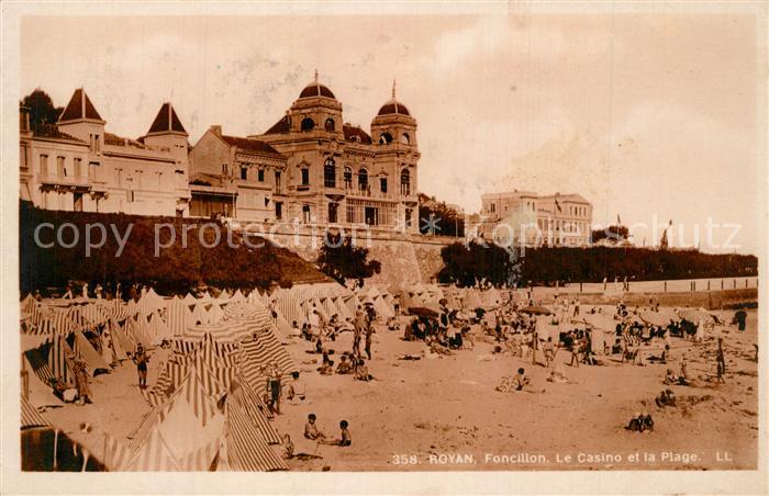 Royan 17 Foncillon Casino et la plage