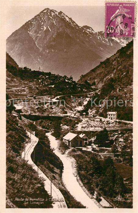 Cauterets Route de Pierrefitte a Cauterets Le Limacon Hautes Pyrénées