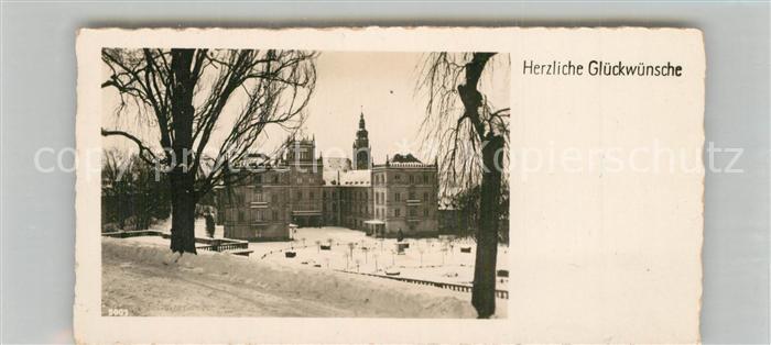 Coburg Schloss Ehrenburg im Winter