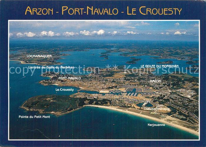Arzon Port Navalo Le Crouesty vue aérienne