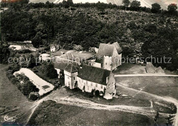 Chemille-sur-Indrois Vue aérienne de la Couroirie Chartreuse du Liget