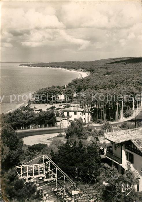Le Pyla Route de la Corniche et la forêt