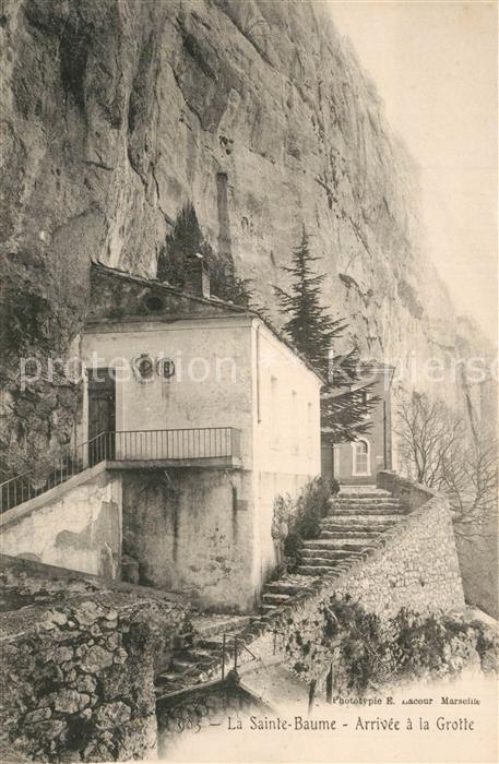 La Sainte Baume Arrivee a la Grotte